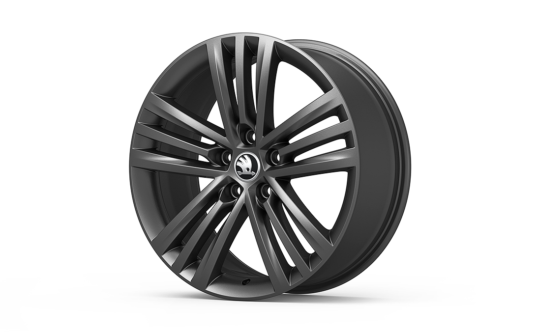 Kolo z lehké slitiny TRINITY 18" pro SUPERB II, OCTAVIA III SCOUT